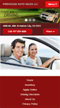 Mobile Screenshot of firehouseautosalesllc.com