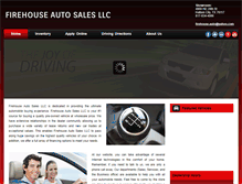 Tablet Screenshot of firehouseautosalesllc.com